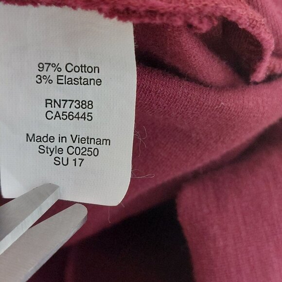 J Crew Womens Small Knit Daybreak Dress Round Neck Back Zip Sleeveless Burgundy - Picture 11 of 12